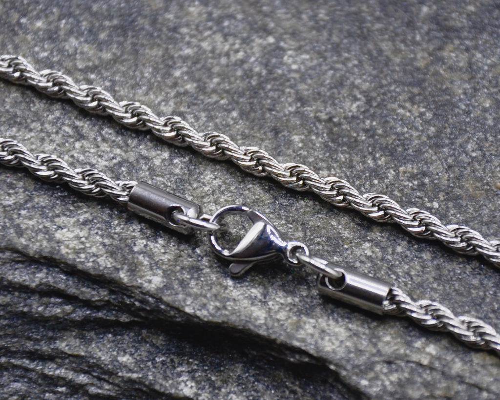 ROPE CHAIN SILVER