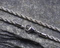 ROPE CHAIN SILVER