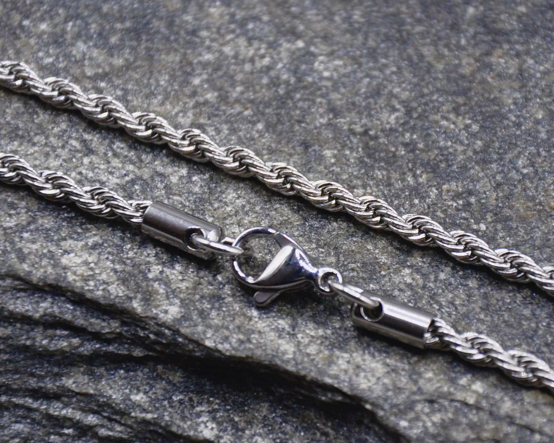 ROPE CHAIN SILVER