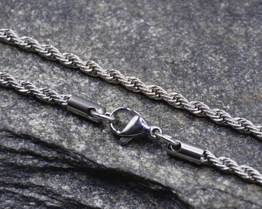 ROPE CHAIN | SILVER