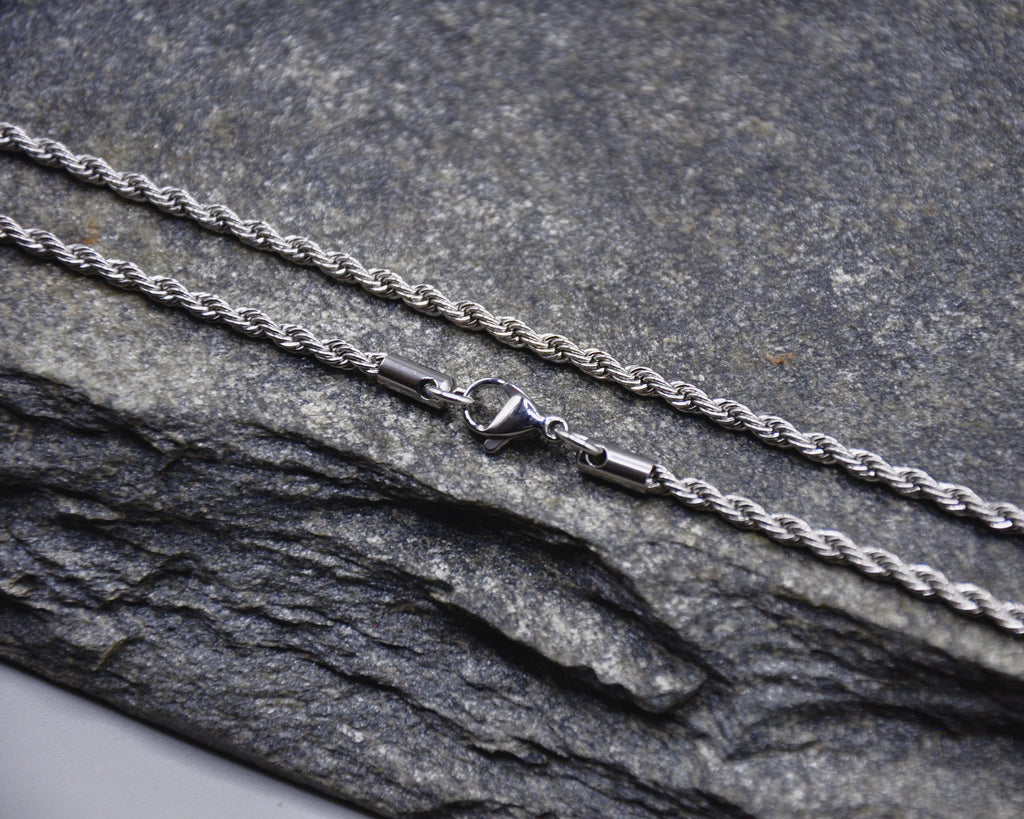 ROPE CHAIN SILVER