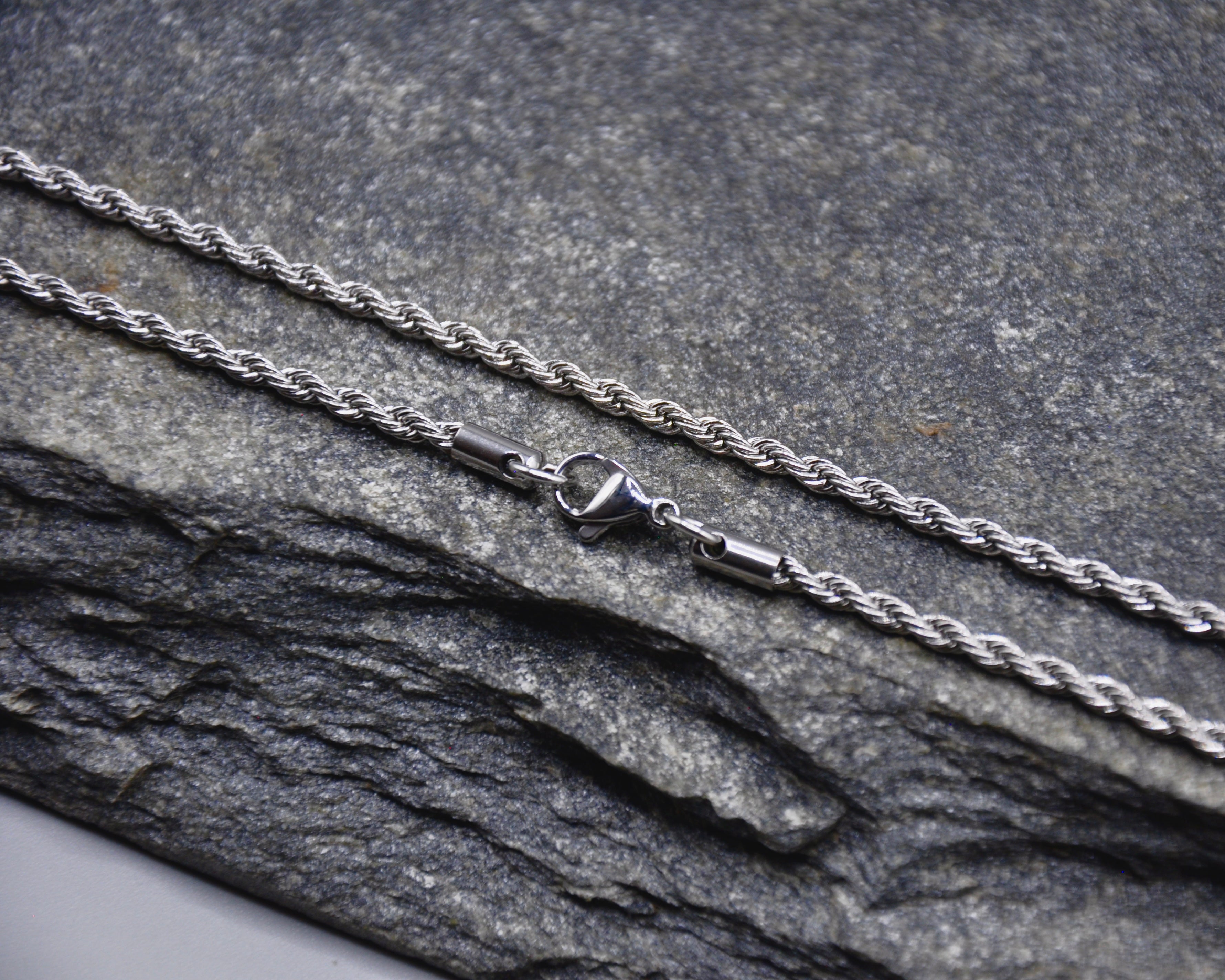 ROPE CHAIN SILVER